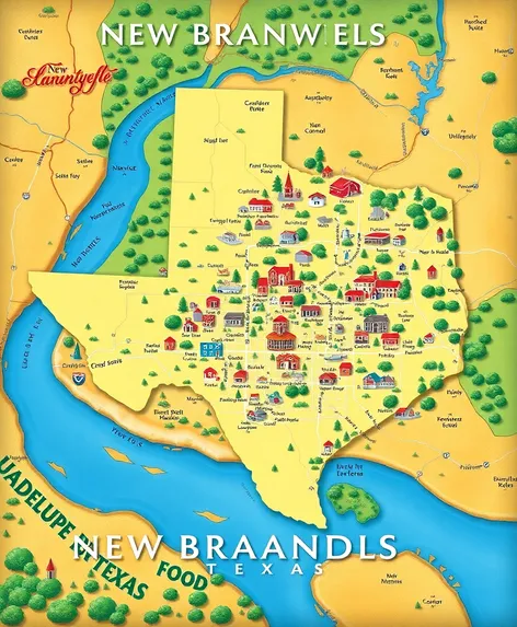 new braunfels texas map