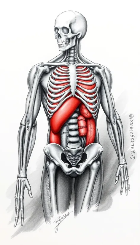 anatomy drawing ref