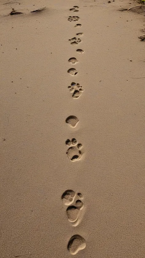 deer footprints