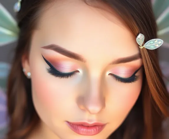 fairy winged eyeliner