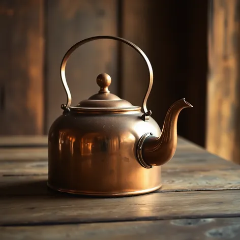 copper tea kettle