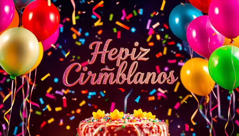 elegante feliz cumpleaños