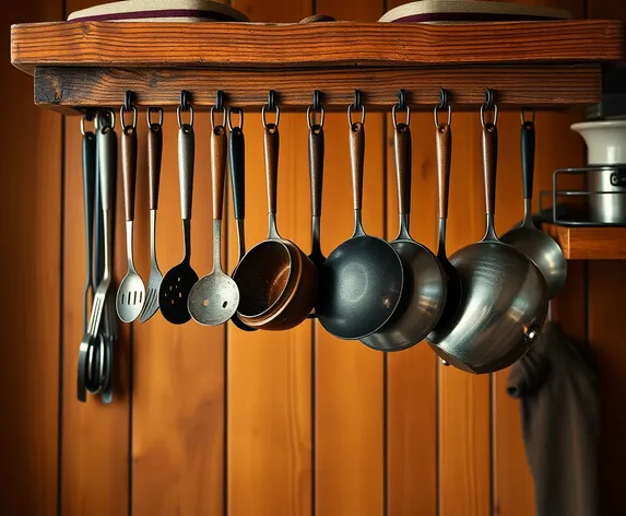 kitchen hanging pot rack