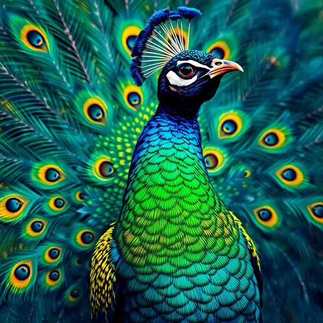 peacock art