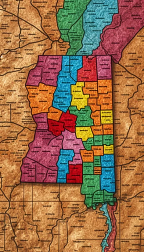 mississippi county map