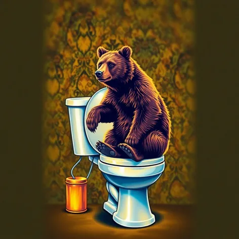 bear sitting on a