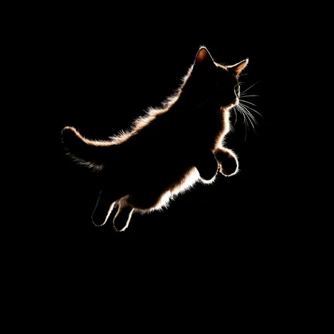 silhouette of a cat