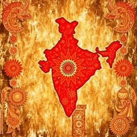 red india map