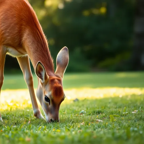 deer on grass