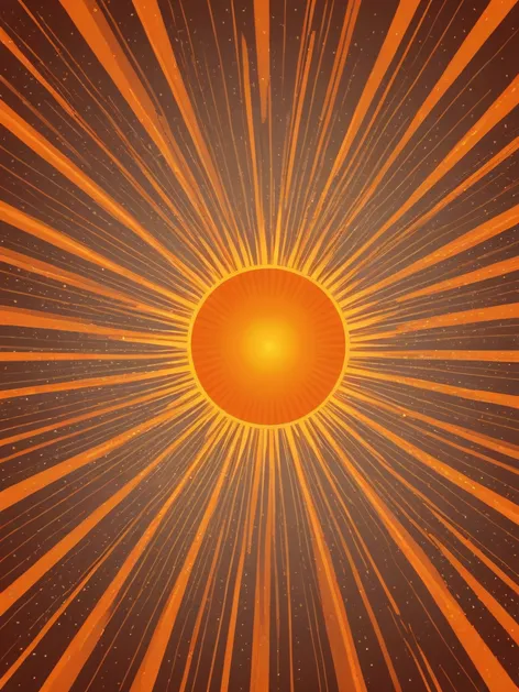 orange sun