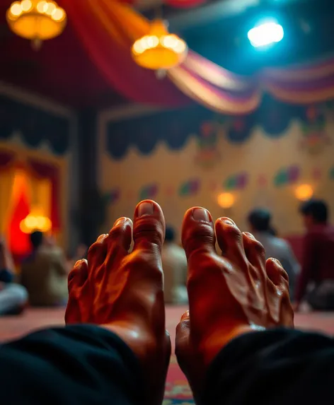 feet worship video