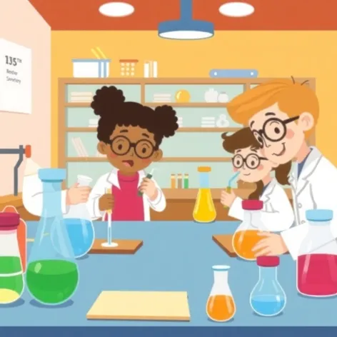 kids in a science