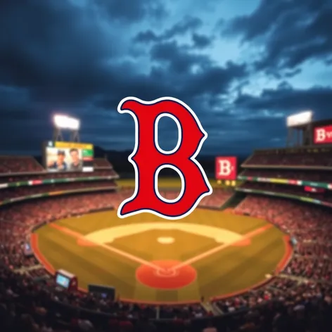 red sox b logo