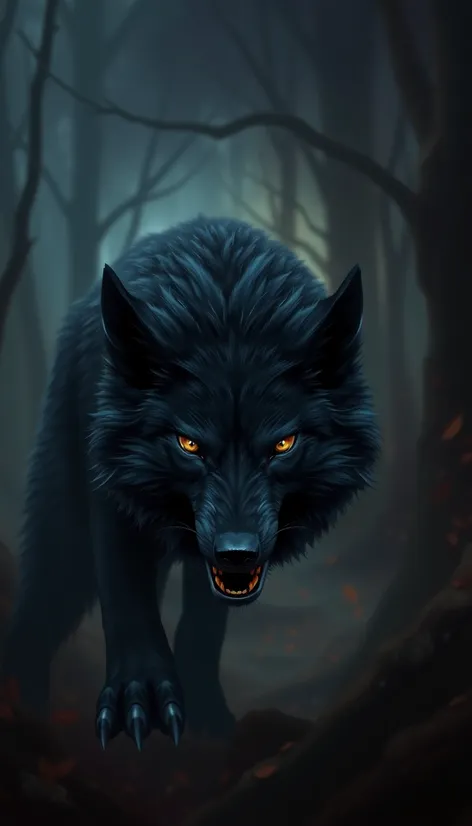 black wolf dnd