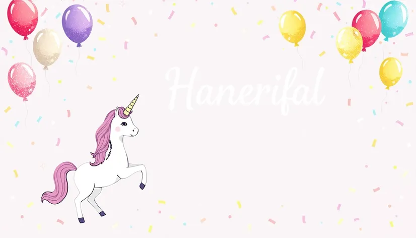 unicorn birthday invitations