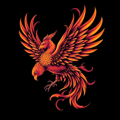 phoenix bird tattoo