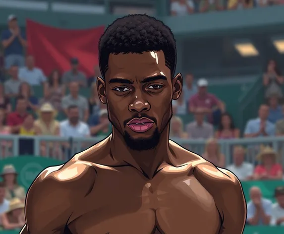 tennis tiafoe shirtless