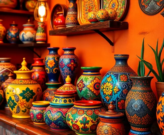 mexican clay pottery