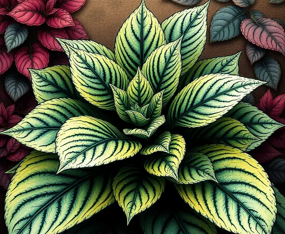 variegated plant