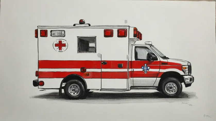 ambulance drawing