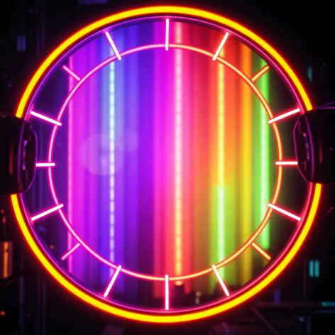 neon circle