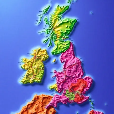 map of great britain