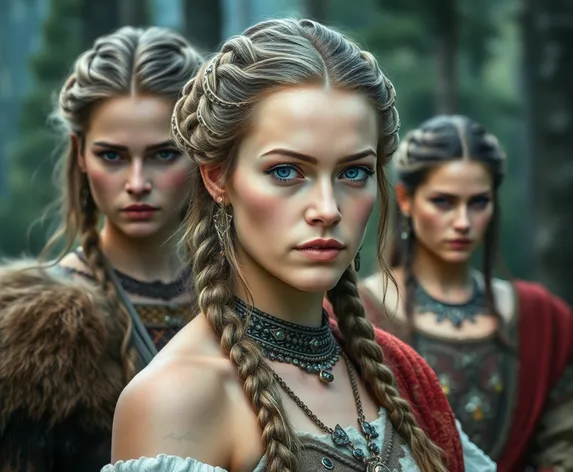 pictures of viking women