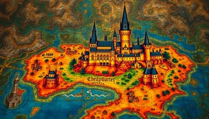 harry potter map