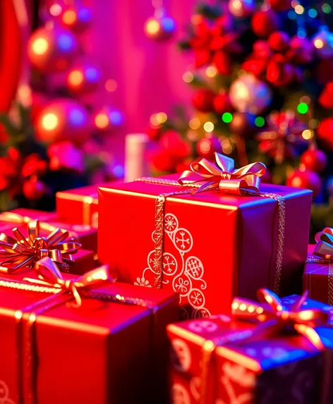 presents that are red