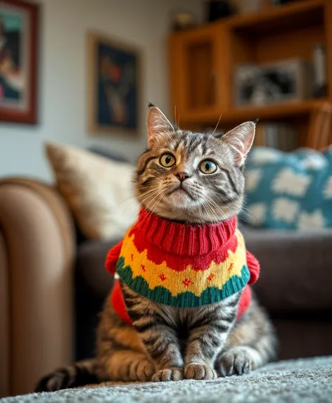 cat sweater