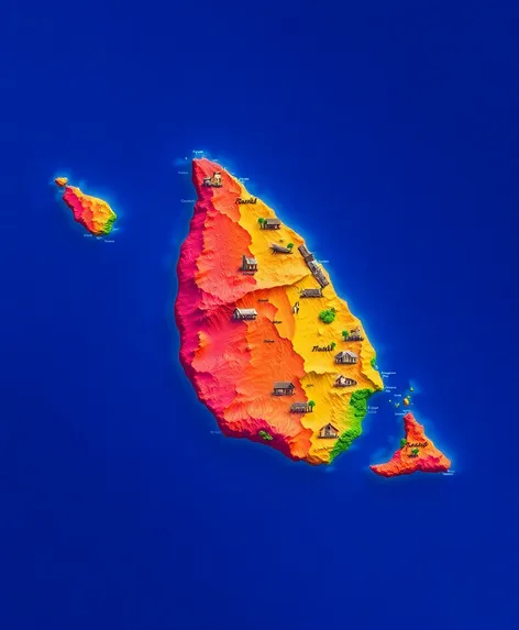 st. maarten map of