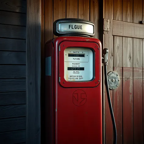 old gas pump