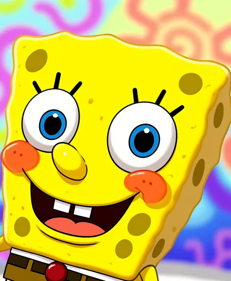 spongebob close ups