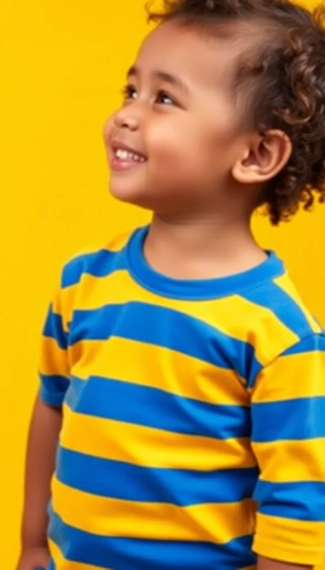 toddler blue and yellow