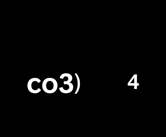 co3 kio4 compound name