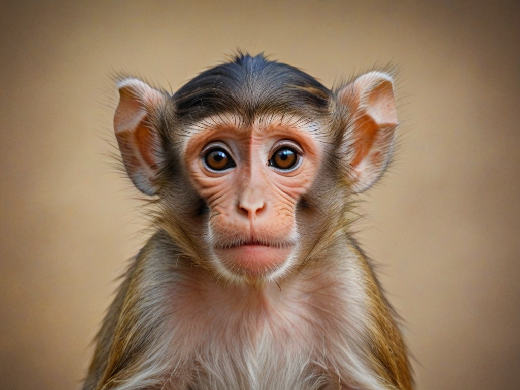 AI-Generated monkey with big ears Image – Free AI Generator | Makepix