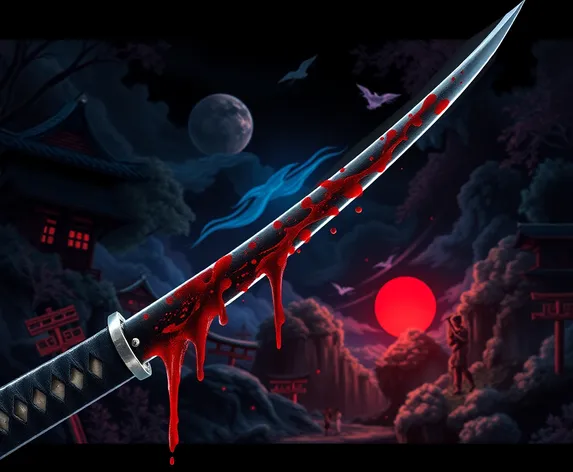 katana blood