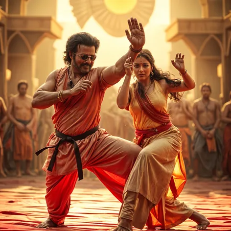 Rajinikanth Nayanthara yoga outfit,