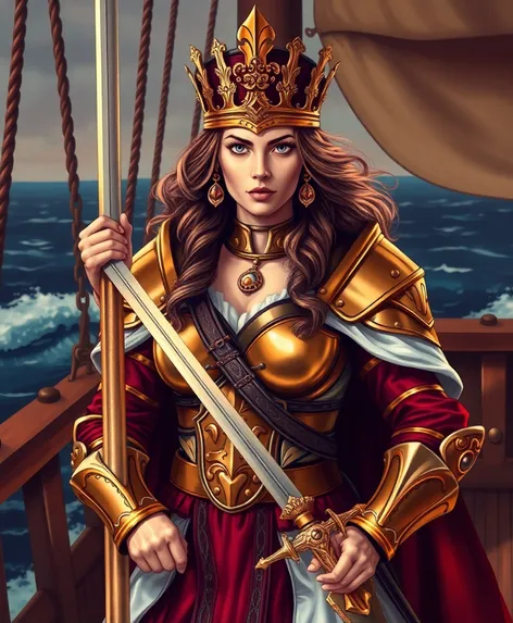 female ship captain fantasy