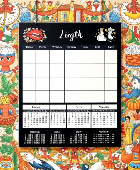 large wall calendar