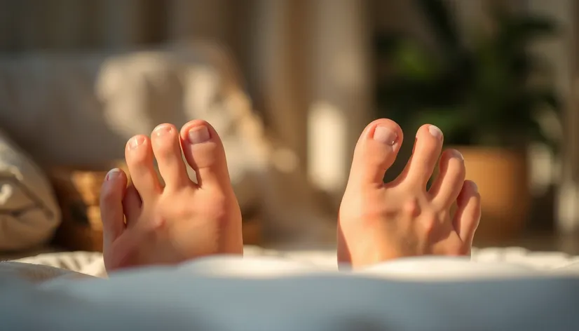 holding toes