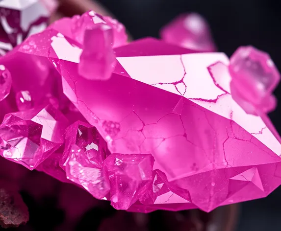 pink crystal