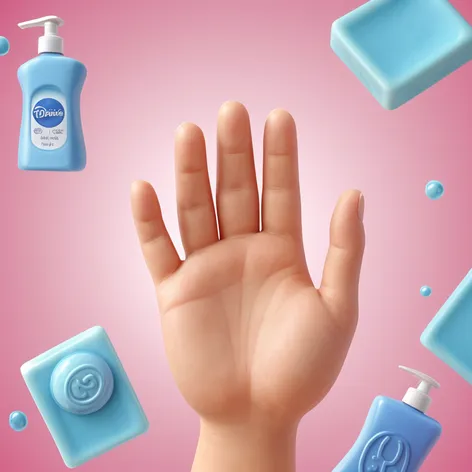 wishing hands by anti-bacterial