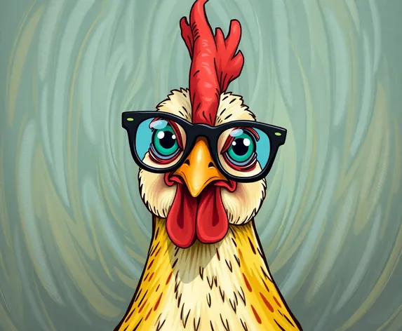 chicken glasses