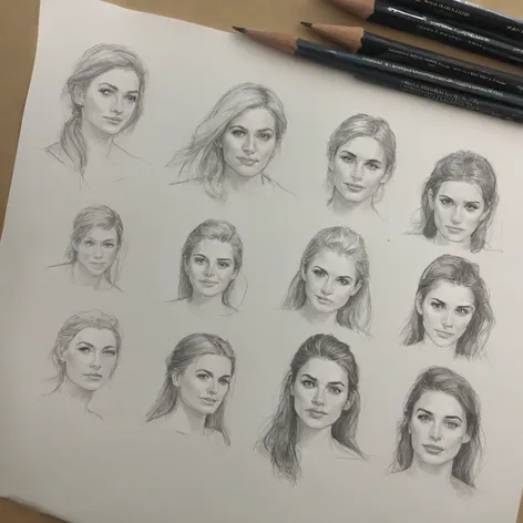 female drawing reference