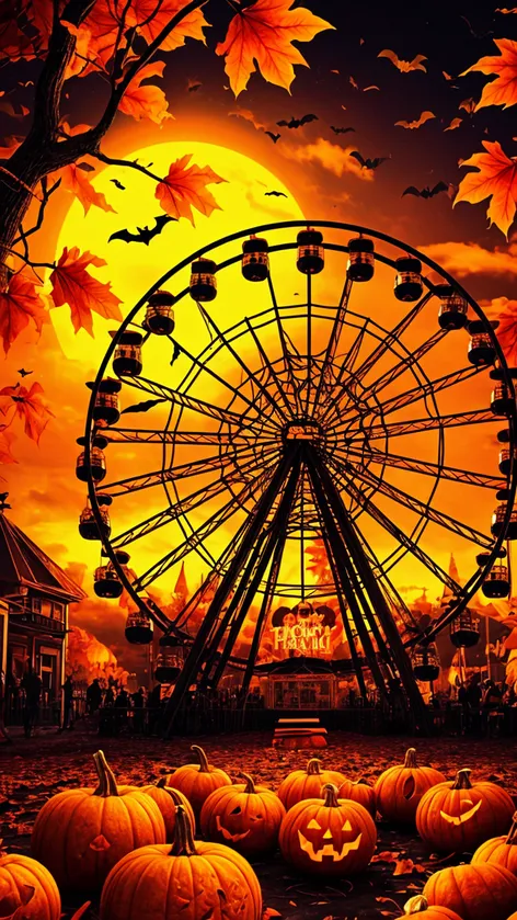 Halloween, festival, fair, ferris