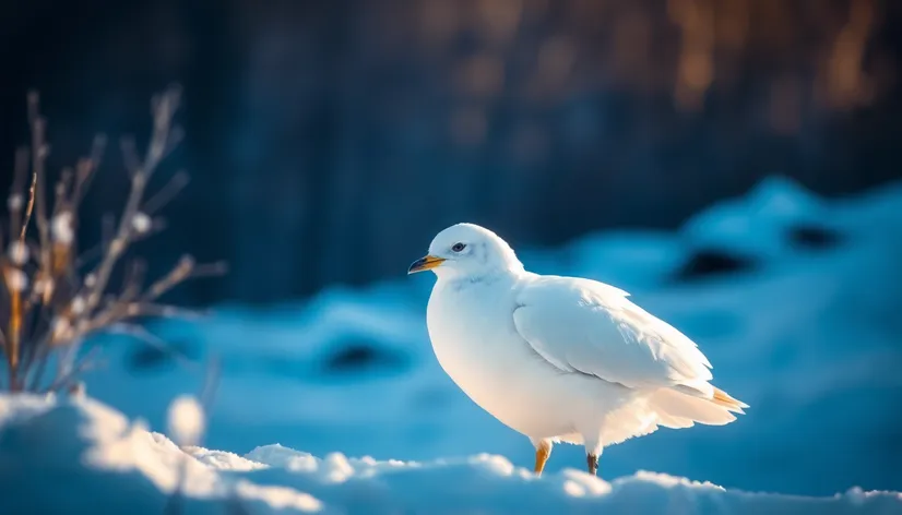 big white bird