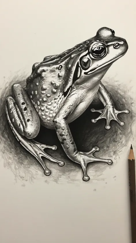 frog drawings