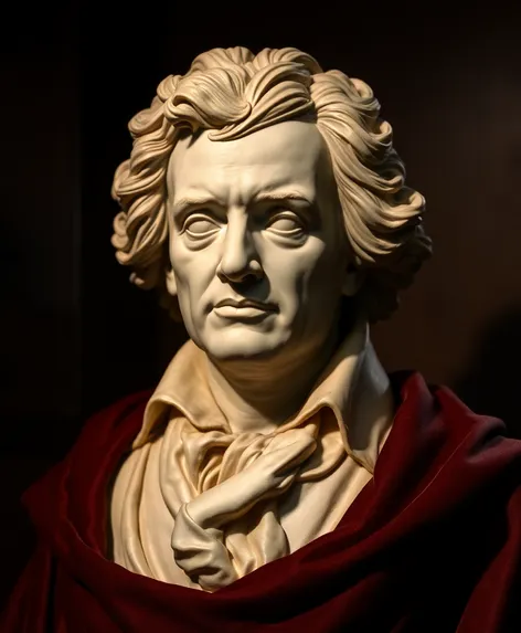 beethoven statue bust