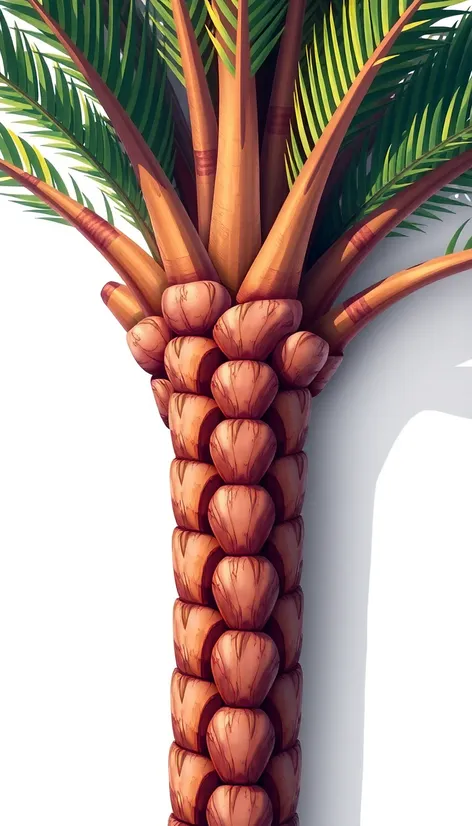 3d illustration date palm